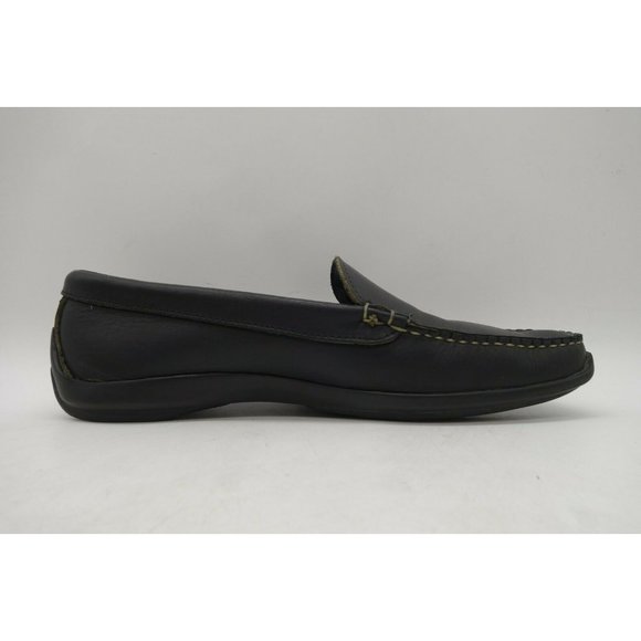 Foot Joy FJ Black Leather Dress Casual Slip On Driving Loafers Shoes Men\'s 9.5 D main image 7